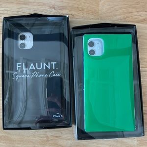 Two new FLAUNT phone cases for iPhone 11.